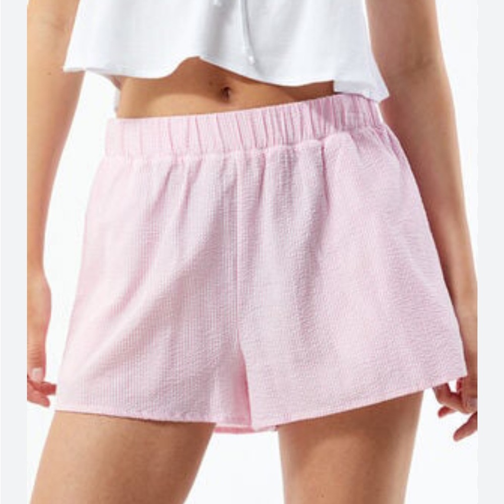 Pacsun seersucker pull on shorts